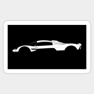 Aston Martin Valkyrie Silhouette Sticker